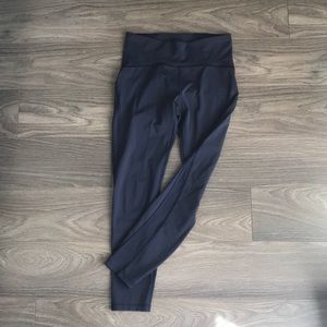 Lululemon Run Times Navy Blue Leggings